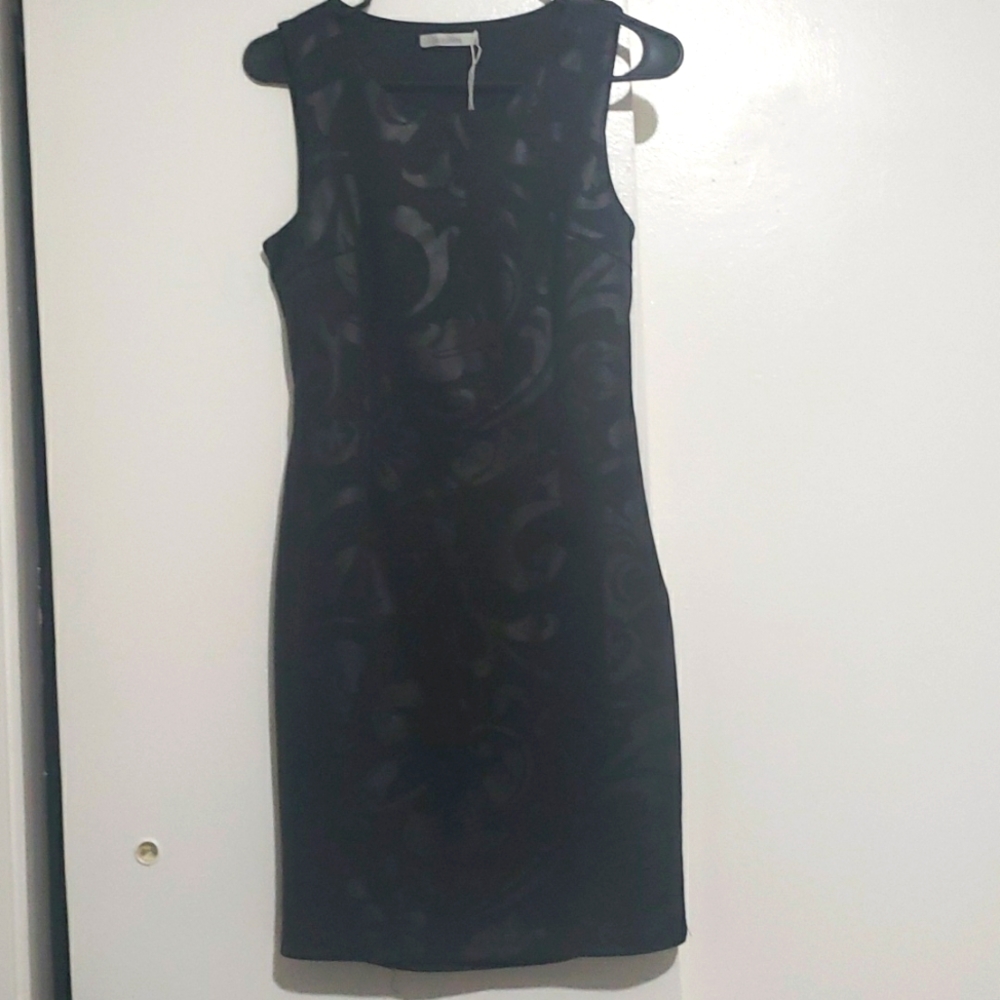 Black short dress